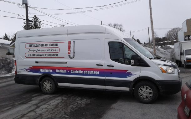 Lettrage véhicule Installation Jolicoeur