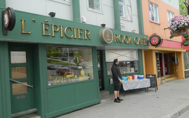 Enseigne Rock Café